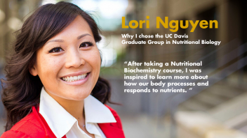 Lori Nguyen - Why I chose GGNB - "After taking a Nutritional Biochemistry course, I was inspired to learn more about how our body processes and responds to nutrients"