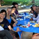 GGNB students and faculty at spring picnic