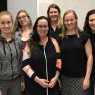 GGNB alumnus Dr. Alison Borkowska (front center) with GGNB students at recent ADME event